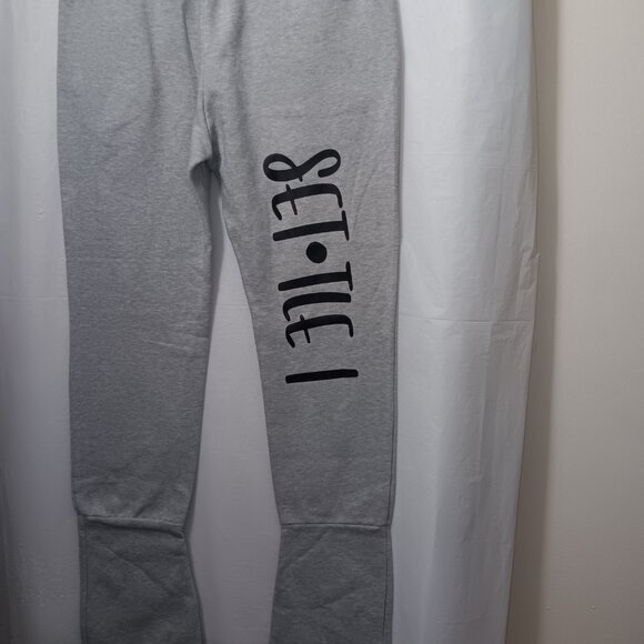 T CREW STACKED MEAN PEOPLE SUCK GRAPHIC SWEATPANTS - Picture 8 of 17
